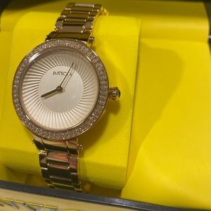 Rose gold Invicta Watch